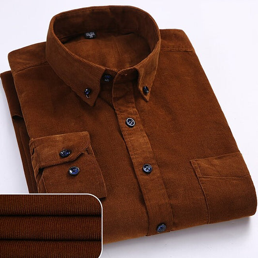 Men's Dress Shirt Wedding Going out Black Red Light Brown Blue Long Sleeve Turndown Spring &  Fall Clothing Apparel #9388592